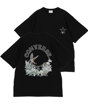 BACK FLOWER LOGO TEE