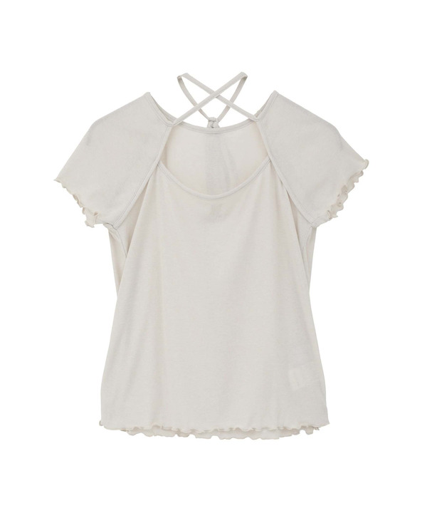 2WAY SHEER STRAP TEE 詳細画像 12