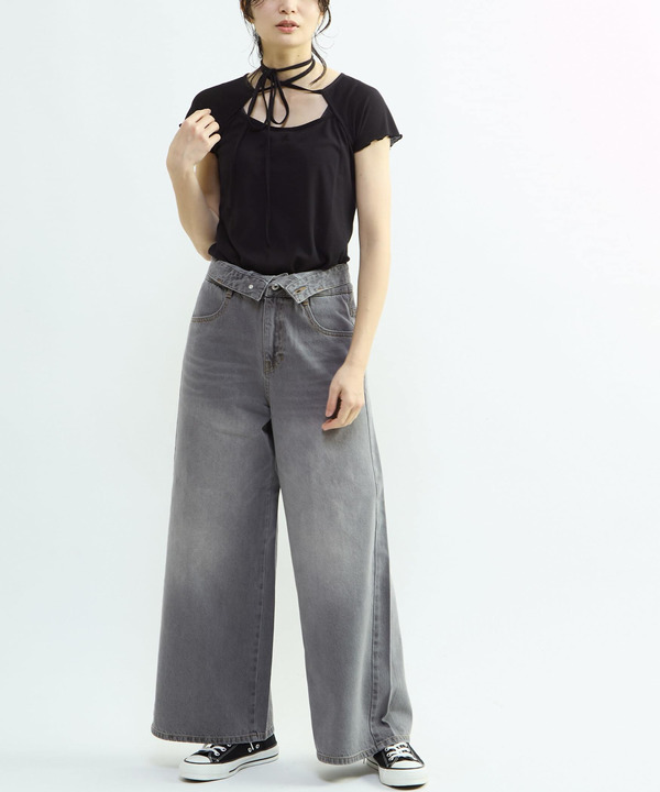 2WAY SHEER STRAP TEE 詳細画像 3