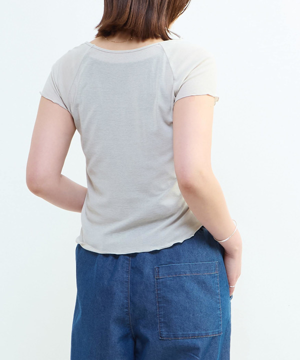 2WAY SHEER STRAP TEE 詳細画像 9