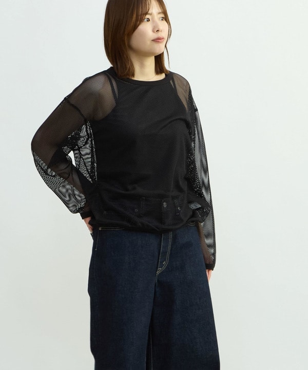 MESH PULLOVER 詳細画像 1