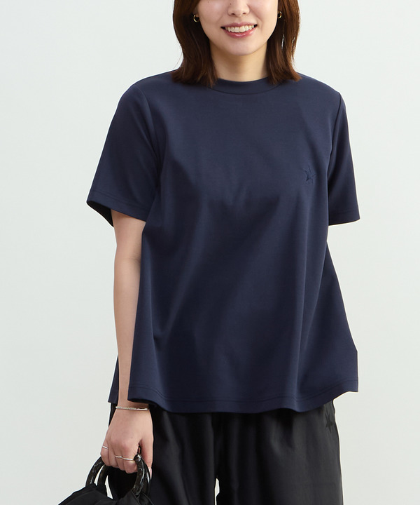 VOLUME FLARE TEE 詳細画像 ネイビー 1