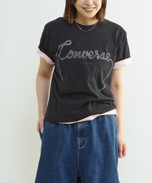 SPINDLE LOGO PRINT TEE