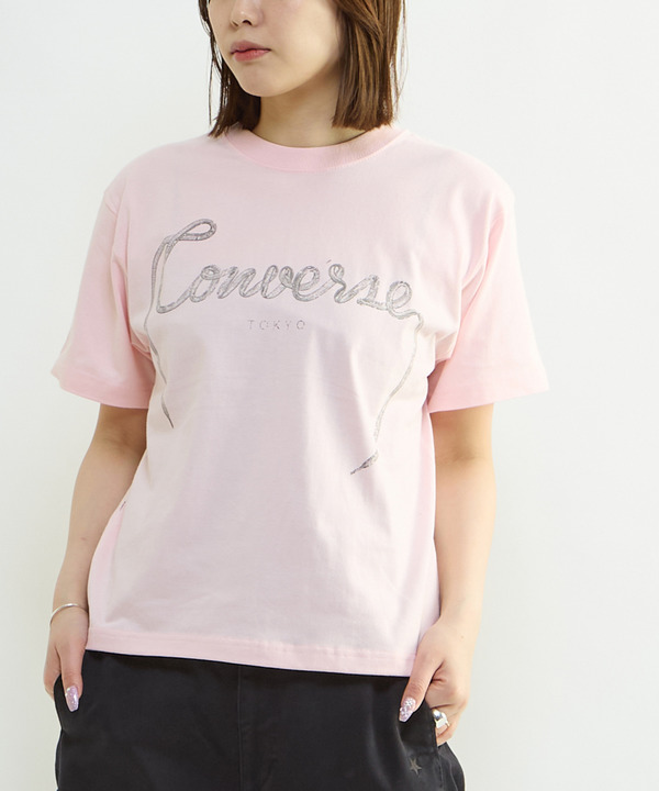 SPINDLE LOGO PRINT TEE 詳細画像 ピンク 1