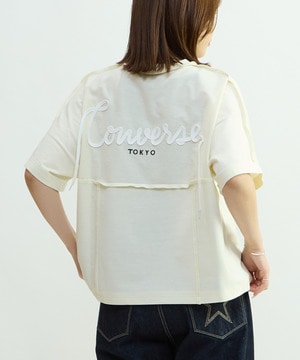 SPINDLE LOGO SWITCHING TEE