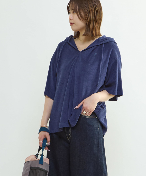 PILE HOODIE TEE 詳細画像 1