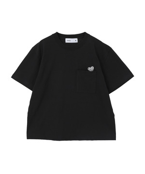HEART LOGO POCKET TEE