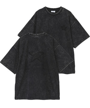 STAR★ PATCH LETTERING TEE