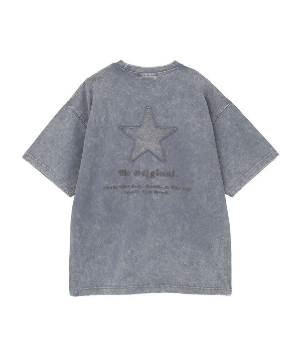STAR★ PATCH LETTERING TEE 詳細画像 2