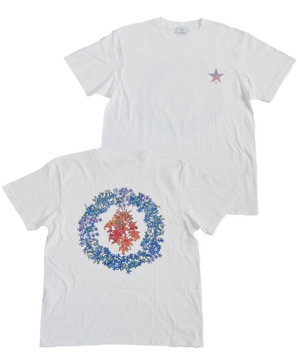 【★限定予約販売】スターフラワーTシャツ（貸切公演 来場者様限定） 詳細画像 ホワイト 1
