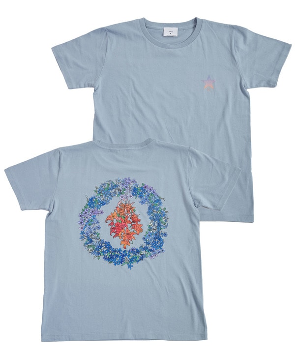 【★限定予約販売】スターフラワーTシャツ（貸切公演 来場者様限定） 詳細画像 サックスブルー 1