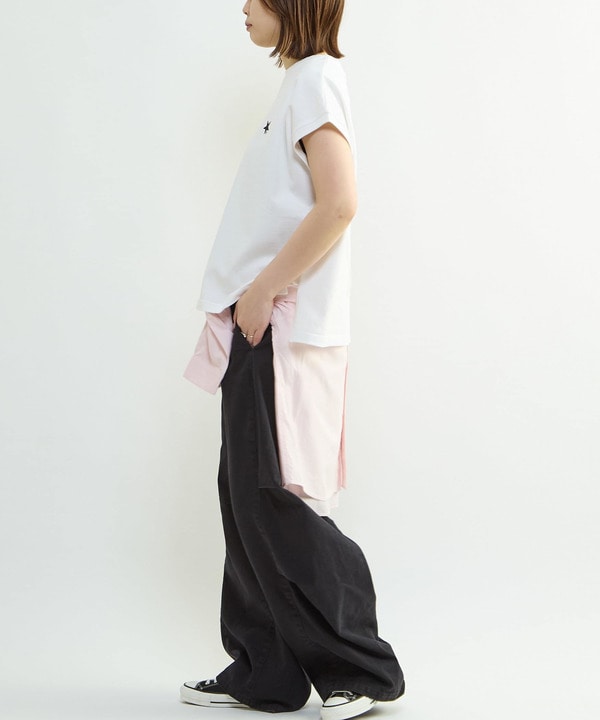 FRENCH SLEEVE STAR★ SPINDLE TEE 詳細画像 4