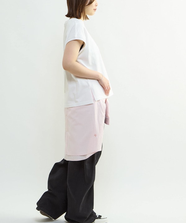 FRENCH SLEEVE STAR★ SPINDLE TEE 詳細画像 5