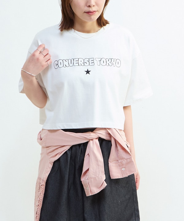BUBBLE LOGO CROPPED TEE 詳細画像 ホワイト 1