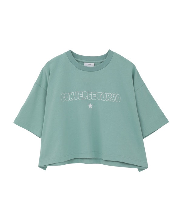BUBBLE LOGO CROPPED TEE 詳細画像 ミント 1