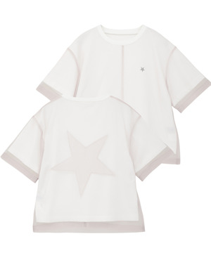 TULLE LAYERED STAR★ TEE