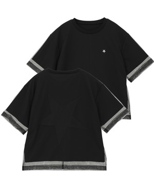 TULLE LAYERED STAR★ TEE