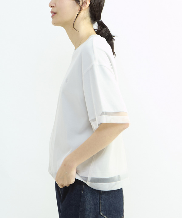 TULLE LAYERED STAR★ TEE 詳細画像 1