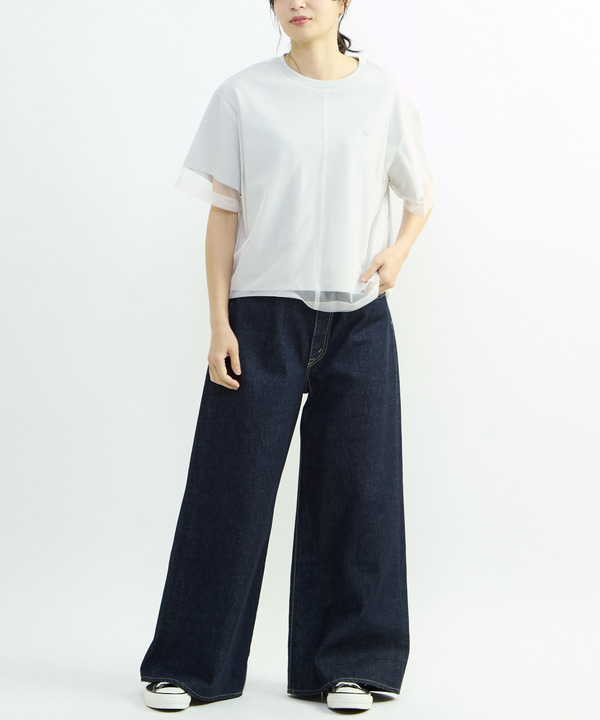 TULLE LAYERED STAR★ TEE 詳細画像 3