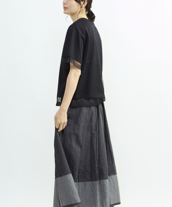 TULLE LAYERED STAR★ TEE 詳細画像 5