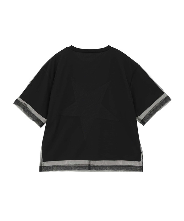 TULLE LAYERED STAR★ TEE 詳細画像 7