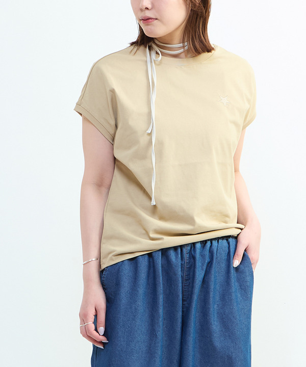 FRENCH SLEEVE TEE 詳細画像 ベージュ 1