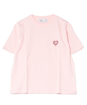 HEART LOGO PATCH TEE