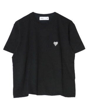 HEART LOGO PATCH TEE