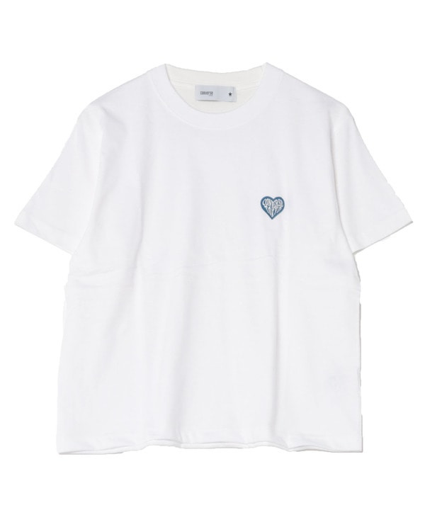 HEART LOGO PATCH TEE 詳細画像 ホワイト 1