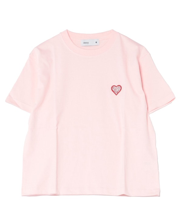 HEART LOGO PATCH TEE 詳細画像 ピンク 1