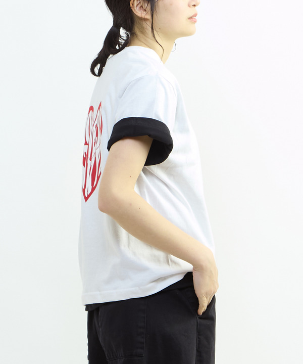 HEART LOGO BACK PRINT TEE 詳細画像 5