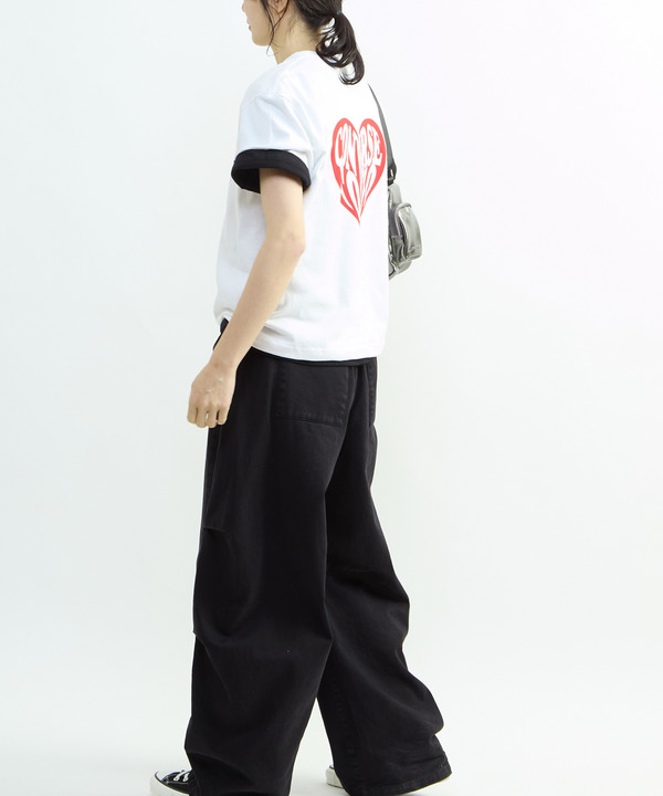 HEART LOGO BACK PRINT TEE 詳細画像 8