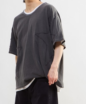 STAR★ EMBROIDERY TEE