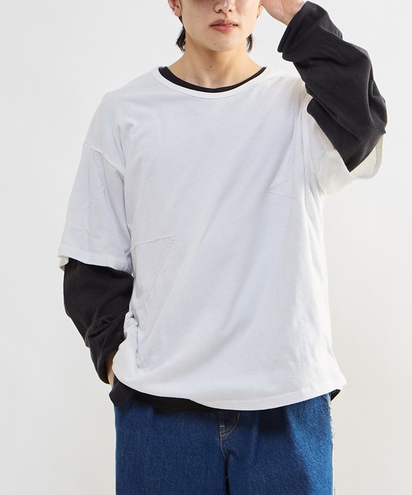 STAR★ EMBROIDERY TEE 詳細画像 ホワイト 1