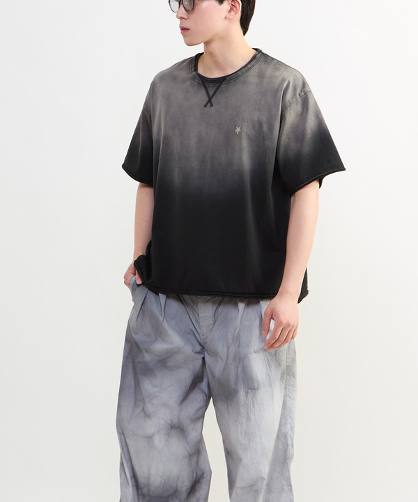 GRADATION DYE CUT-OFF TEE 詳細画像 1