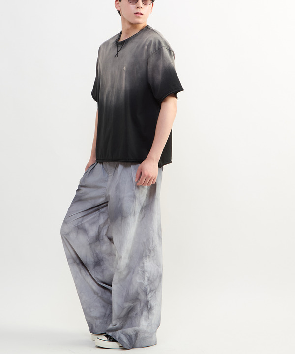 GRADATION DYE CUT-OFF TEE 詳細画像 2