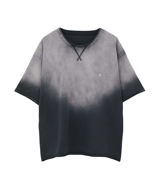 GRADATION DYE CUT-OFF TEE 詳細画像 ネイビー 1