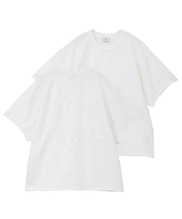 HOTFIX STAR TEE 詳細画像 ホワイト 1