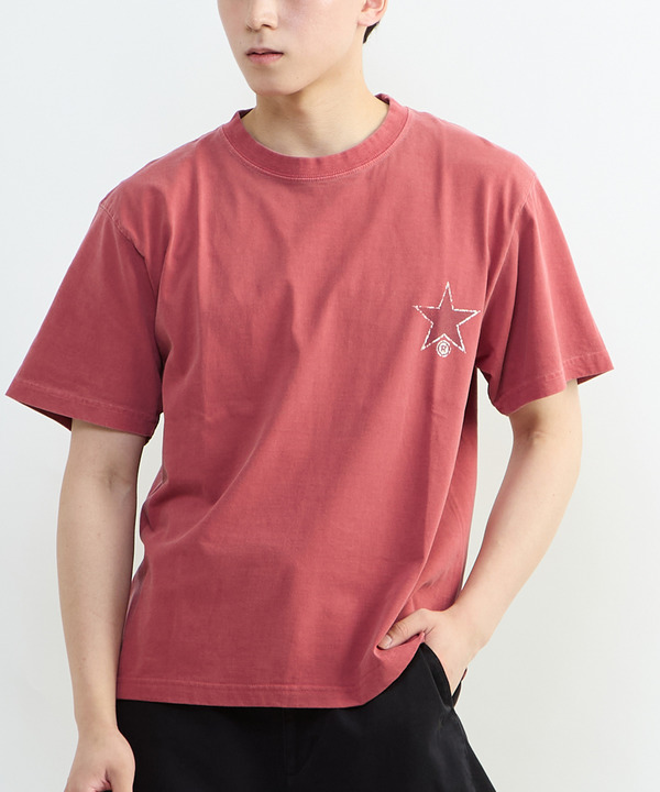 BACK FLOWER PRINT TEE 詳細画像 1