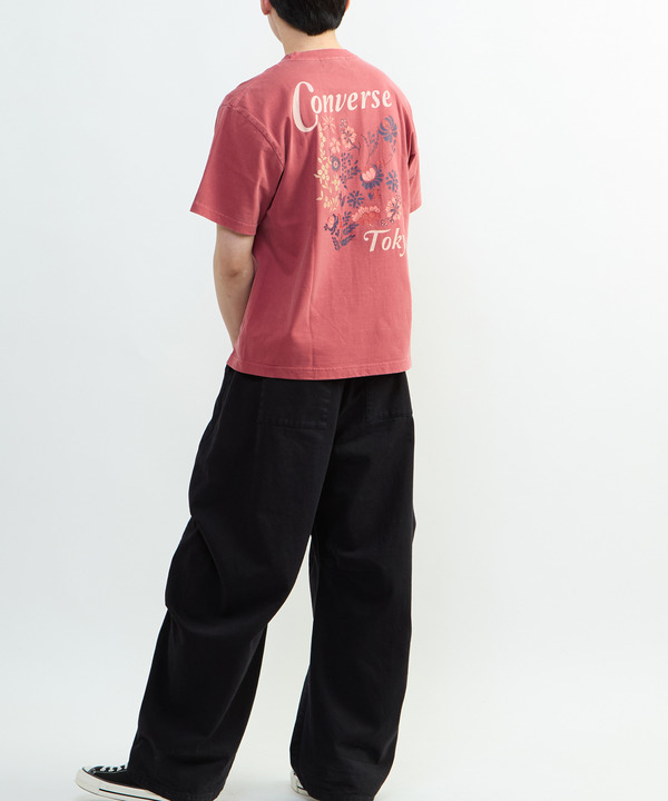 BACK FLOWER PRINT TEE 詳細画像 2