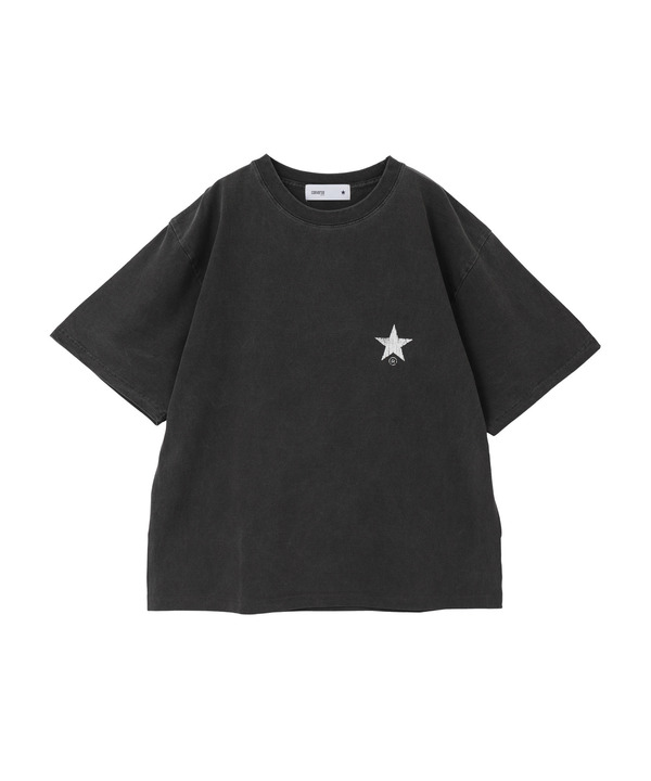 PIGMENT DYED BACK PRINT TEE 詳細画像 1