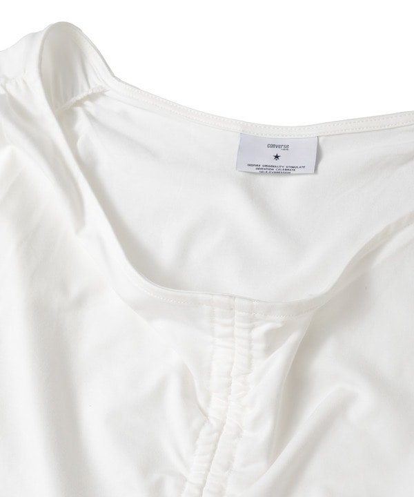 DRAWSTRING GATHER LAYERED TOPS 詳細画像 8