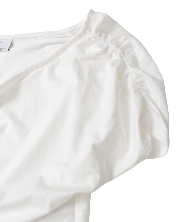 DRAWSTRING GATHER LAYERED TOPS 詳細画像 9