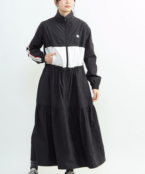 SIDE LINE TRACK TIERED DRESS 詳細画像 10