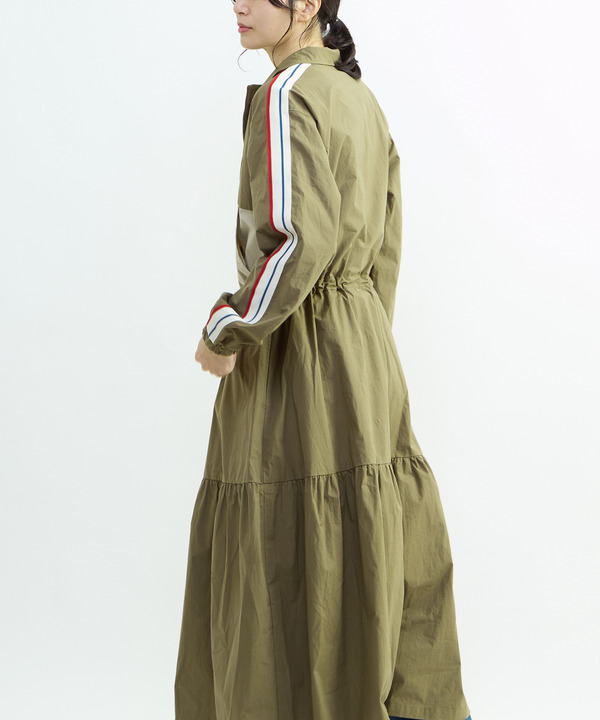 SIDE LINE TRACK TIERED DRESS 詳細画像 13
