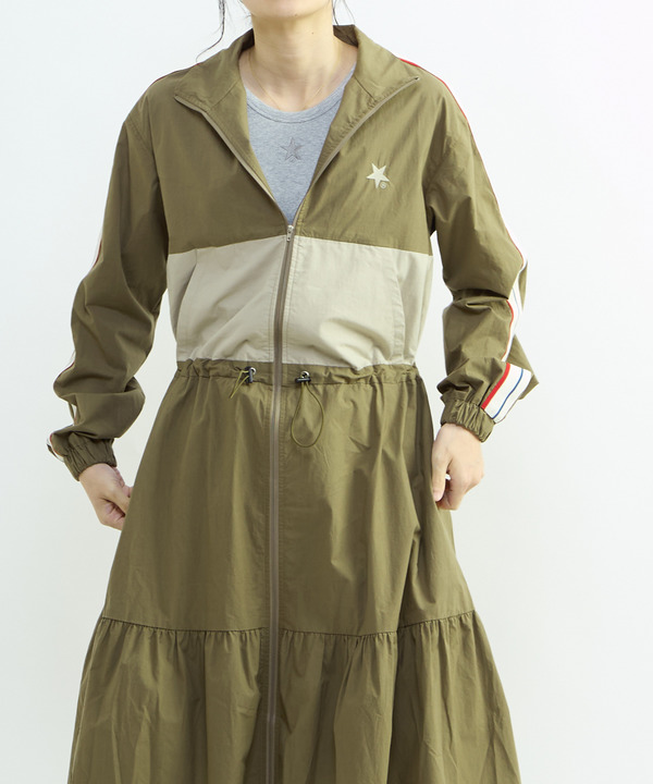 SIDE LINE TRACK TIERED DRESS 詳細画像 14