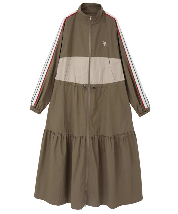 SIDE LINE TRACK TIERED DRESS 詳細画像 15