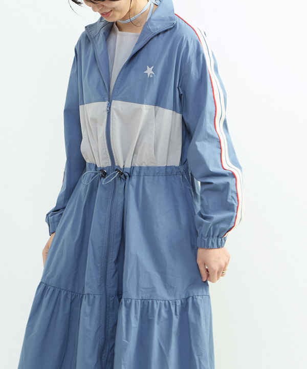 SIDE LINE TRACK TIERED DRESS 詳細画像 5