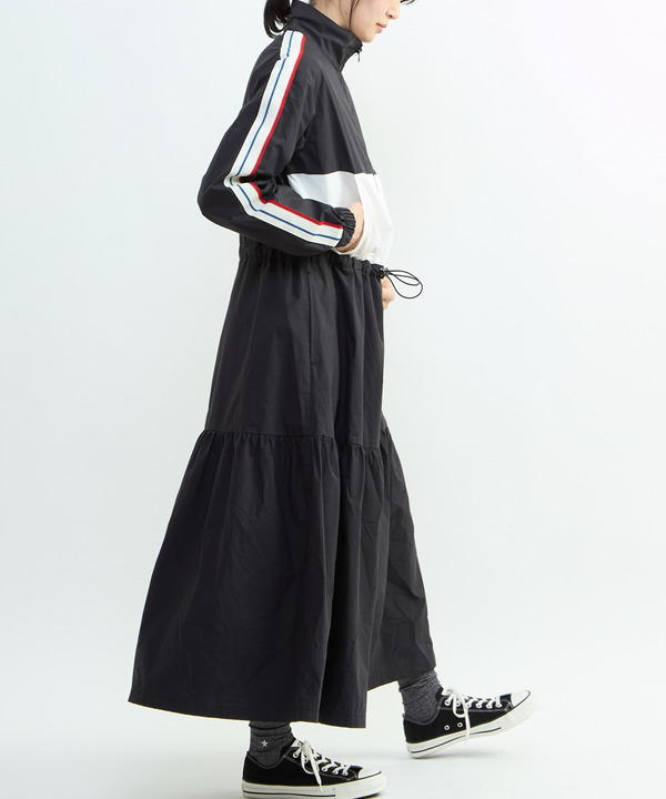 SIDE LINE TRACK TIERED DRESS 詳細画像 8