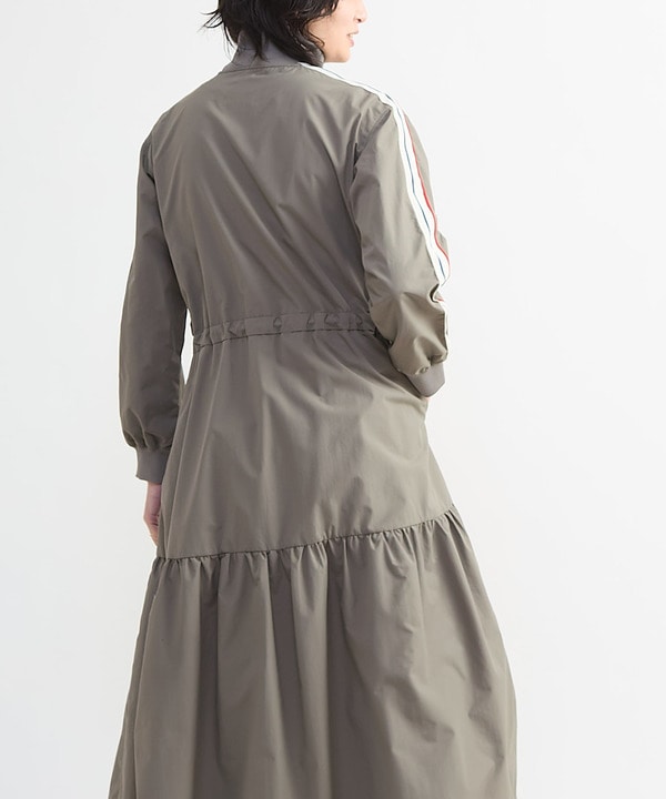 SIDE LINE TRACK TIERED DRESS 詳細画像 5
